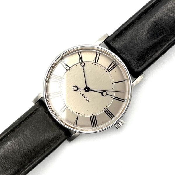 【良品・稼働品】ジョージジェンセン GEORGJENSEN 365 裏スケ 自動巻き オートマチック メンズ