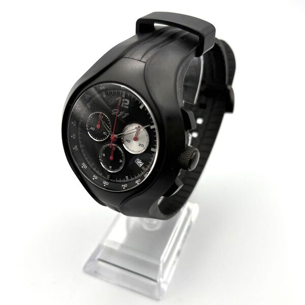 【美品・稼働品】ポルシェデザイン Porsche Design 911 クロノグラフ デイト クォーツ アナログ