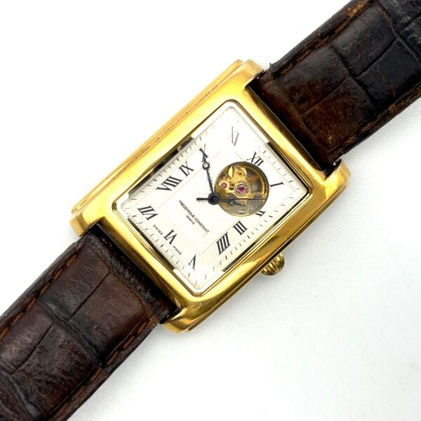 【良品・稼働品】フレデリックコンスタント FREDERIQUE CONSTANT ハートビート カレ オートマチック 自動巻き