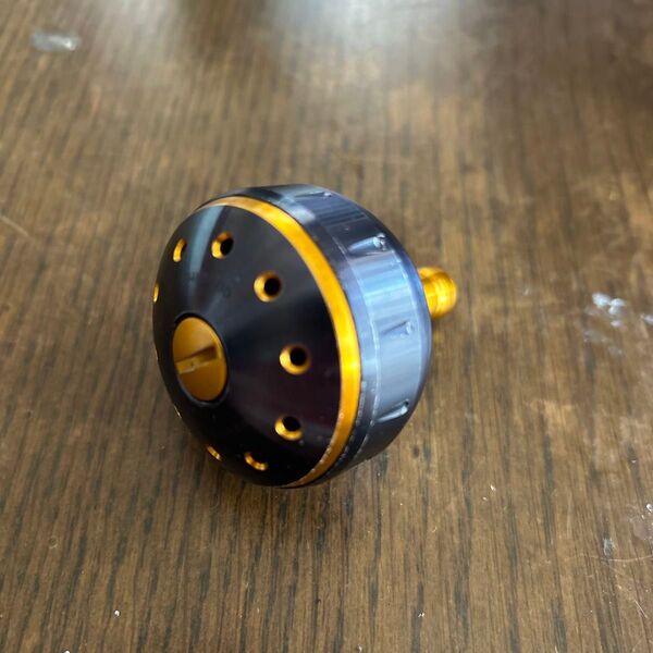 シマノ 夢屋 アルミラウンド型パワーハンドルノブ Lサイズ 中古