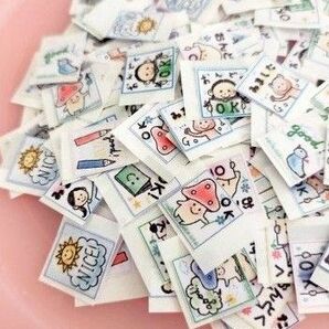 ①ハンドメイド宿題確認シール☆保護者印の代わりに 170枚