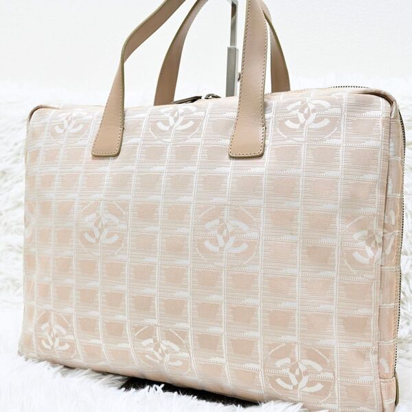 美品 CHANEL シャネル ニュートラベルライン ハンドバッグ ブリーフケース