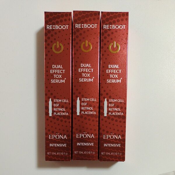 EPONA DUAL EFFECT TOX SERUM 美容液 レチノール 3本セット