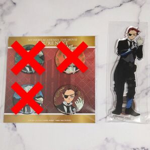 僕のヒーローアカデミアTHE MOVIE ユアネクスト TOHO 特典 アクリルスタンド 缶バッジ ジュリオ ヒロアカ アクスタ