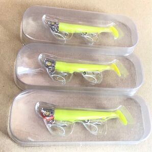 (バチ抜けやボトムパターンにどうぞ)ブルーブルー ジョルティミニ8g スーパーイエロー3点セット