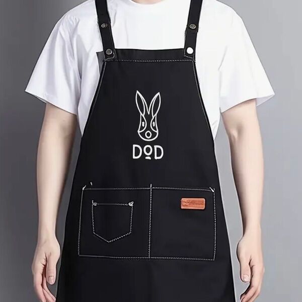 残3【新品 BK】DOD(ドッペルギャンガー)エプロン