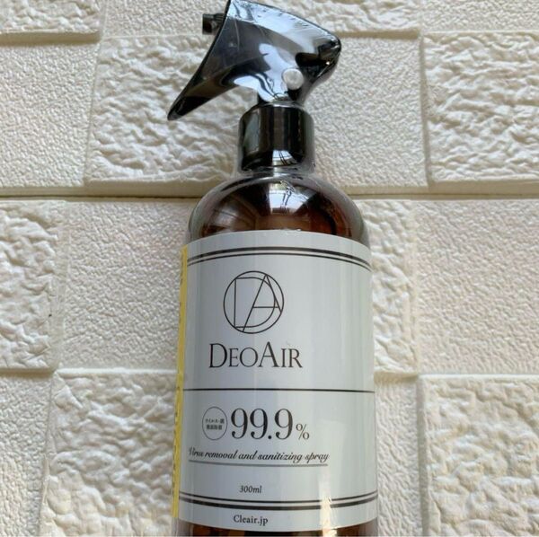 消臭スプレー 300ml DEOAIR 無香料 消臭 除菌 衣類 タバコ 部屋