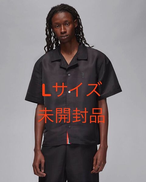 【新品】Nike Jordan x Trophy Room Men's Warm Up Shirt "Black" L size