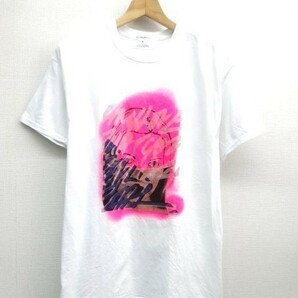 HZ7873★KIYONAGA&CO. KAMIYAMA★UCHIDA PAINTINGS FACE- TEE Tシャツ★M★白★キヨナガアンドコーの画像1