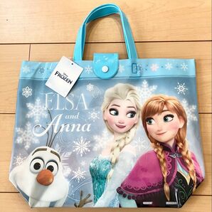 新品未使用 アナ雪 プールバッグ アナと雪の女王 ディズニー プリンセス プール ビーチバッグ 新品 バケット型 エルサ アナ