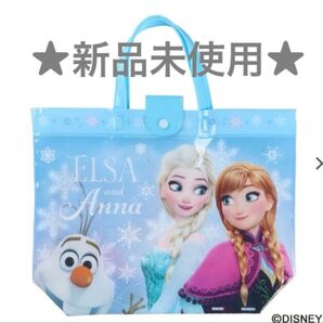 新品未使用 アナ雪 プールバッグ アナと雪の女王 ディズニー プリンセス プール ビーチバッグ 新品 バケット型 エルサ アナ