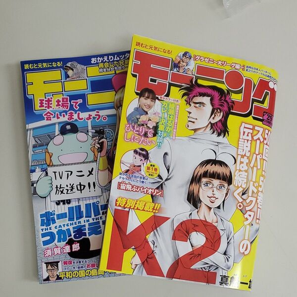 週刊モーニング 2025年28号、29号 (講談社)