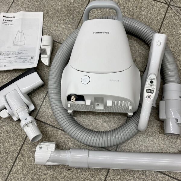 Panasonic 紙パック式掃除機 MC-PJ230G ホワイト パナソニック