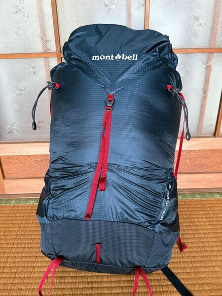 モンベル バーサライトパック 30 ブルーグリーン 中古品