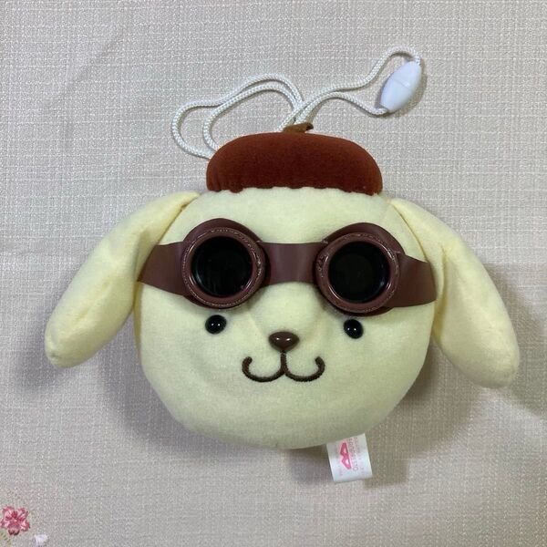 ポムポムプリン 双眼鏡ぬいぐるみ 2001年 平成 レトロ 当時物