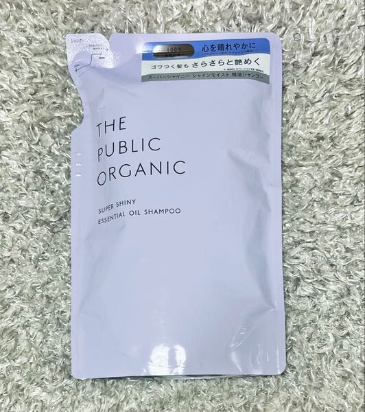 ザ パブリック オーガニック スーパーシャイニー 精油シャンプー レフィル 400ml×1個 ベルガモット&マグノリア