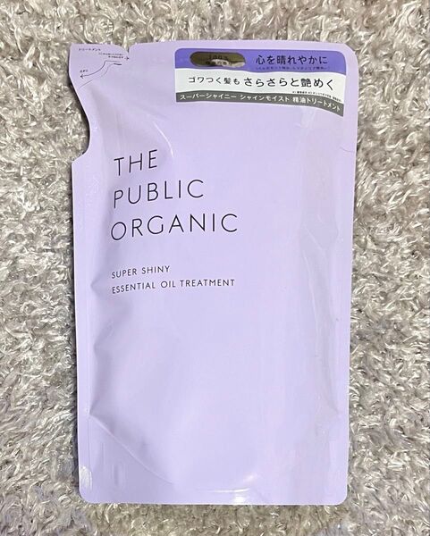 ザ パブリック オーガニック トリートメント 詰替え シトラスフローラル スーパーシャイニー 400ml アロマ 精油 日本製