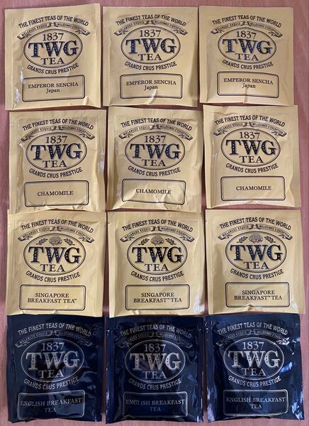 TWG ティーバッグ 12袋(4種×3袋)