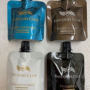 BAYCOURT CLUB アメニティ4点セット 東京ベイコート倶楽部 ベイコート BY MUNOAGE