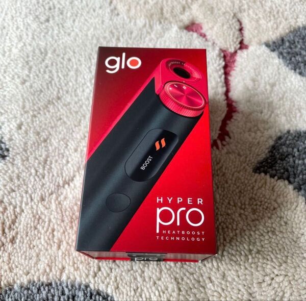 【新品未使用】グローハイパープロ★glo hyper pro★ルビー・ブラック★