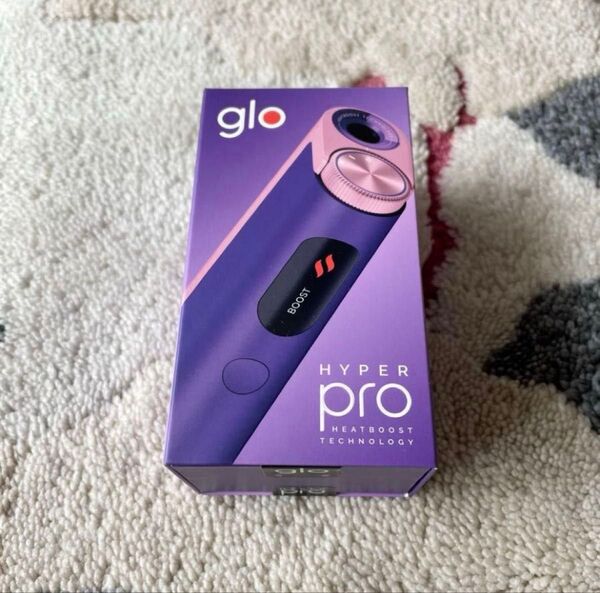 【新品未使用】glo hyper pro★グローハイパープロ★パープル・サファイア★