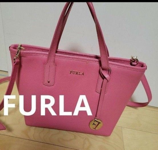 ★★FURLA ショルダーバッグ・ ハンドバッグ ピンク