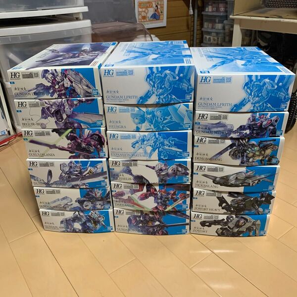 HG ガンプラ 水星の魔女 未組立 詰め合わせ 18点セット