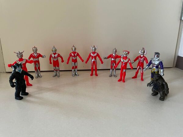 ウルトラマン フィギュア ソフビ 1988製 昭和レトロ バンダイ