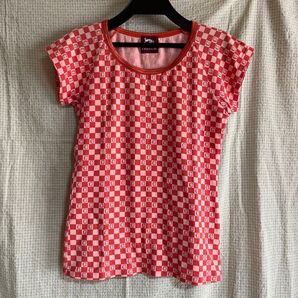 CLUTCH チェック柄Tシャツ