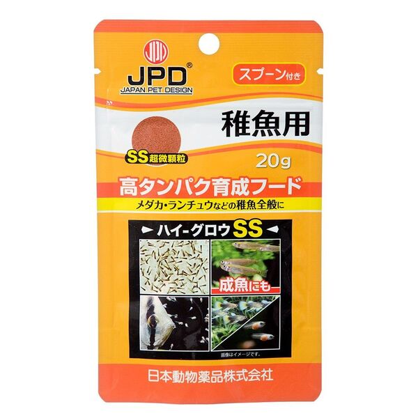 ニチドウ ハイ-グロウ SS 20g 稚魚用 高タンパクフード
