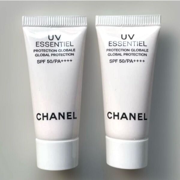 新品未使用 CHANEL シャネル UVエサンシエル 日焼け止めジェル サンプル 5ml×2 SPF50 PA++++