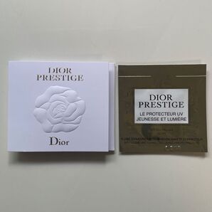 Dior プレステージ マイクロ ユイルドローズ ホワイト ル プロテクター UV ルミエール シアーグロウ サンプル2点セット
