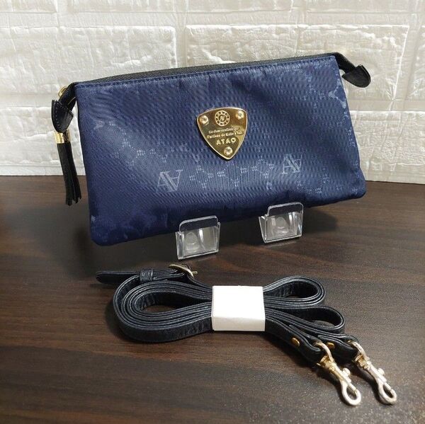 アタオ★ATAO お財布ポシェット ブーブー モノグラム ショルダー