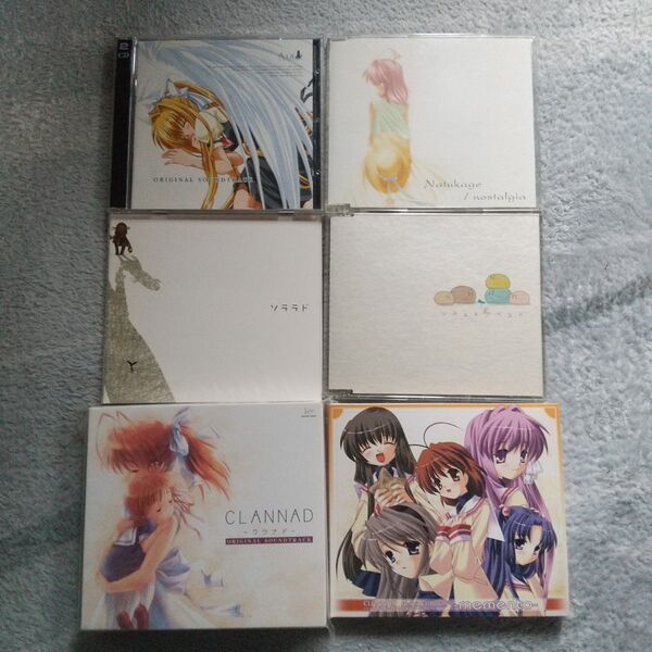 key AIR CLANNAD サウンドトラック等6枚