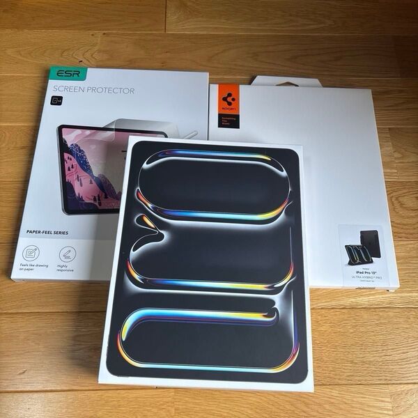 iPad Pro 13インチ Wi-Fi 256GB 標準ガラス搭載 スペースブラック 2024年モデル