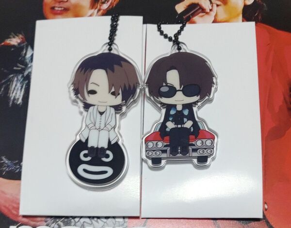 GLAY TERU すわりんこ アクリルキーホルダーコレクション HMV