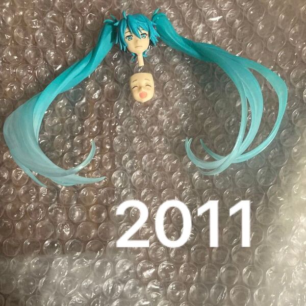 ※ヘッド figma フィギュア ジャンク リボルテック ピコニーモ などに 初音ミク レーシング VOCALOID 2011