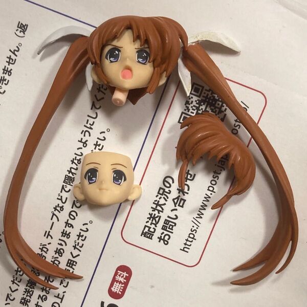 ※ヘッド figma フィギュア ジャンク リボルテック ピコニーモ 等に 魔法少女リリカルなのはstrikers 高町なのは