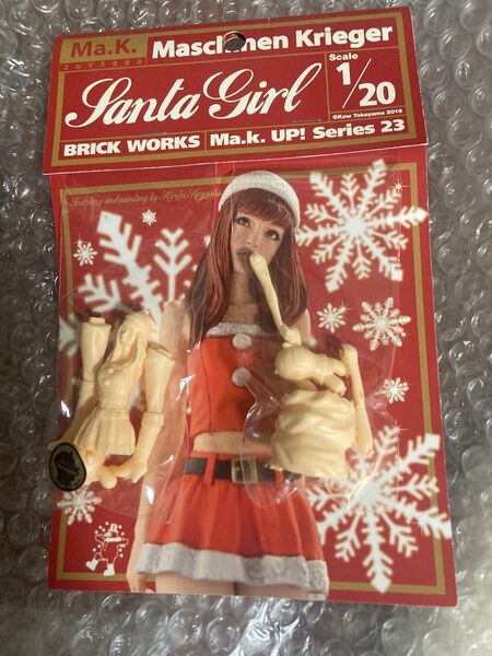 未開封 ブリックワークス 1/20 レジンキャストキット サンタガール BRICK WORKS Santa Girl フィギュア