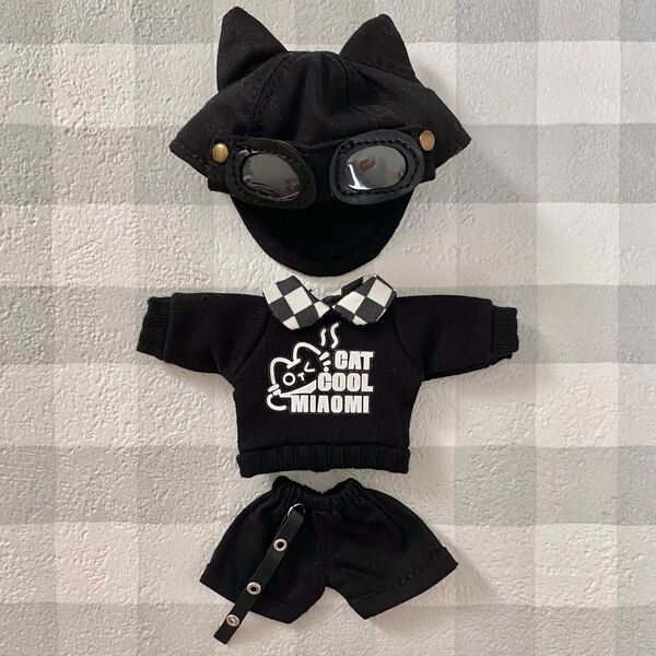 ゴーグル キャップ スウェット パンツ オビツ11 ねんどろいど どーる ピコニーモP 1/12 ドール 服 帽子 フィギュア