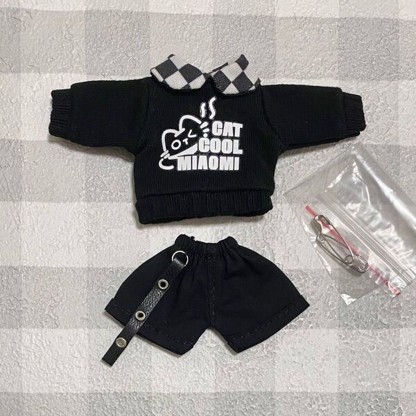 オビツ11 スウェット パンツ 上下セット ねんどろいど どーる バービー チェルシー 1/12 ドール 人形 服 フィギュア