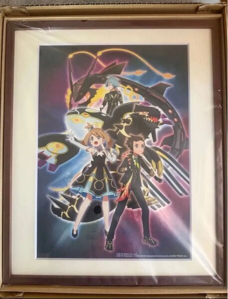 ポケモンマスターズEX キャンペーン 55名当選限定品 A賞 アートボード 色違いグラードン カイオーガ レックウザ