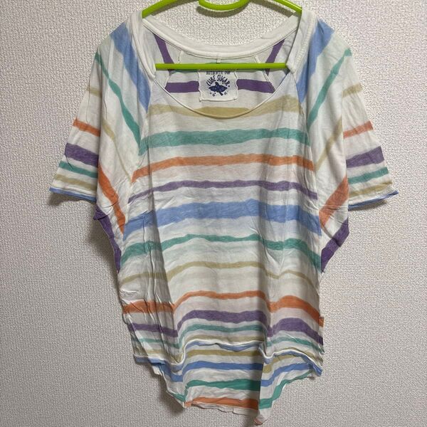 cube sugar キューブシュガー Tシャツ カットソー プルオーバー 綿100% コットンT