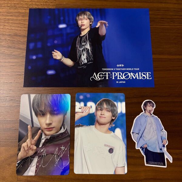 TXT ACT PROMISE JAPAN ブルーレイ 封入 トレカ ヒュニンカイ