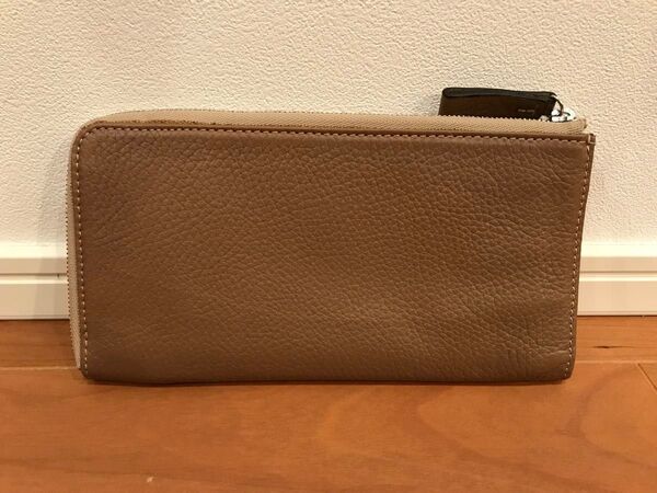 定価4.3万!Daniel&Bob ダニエル&ボブ イタリア製 上質レザー高級長財布 札入れ ウォレット ブラウン L字ファスナー