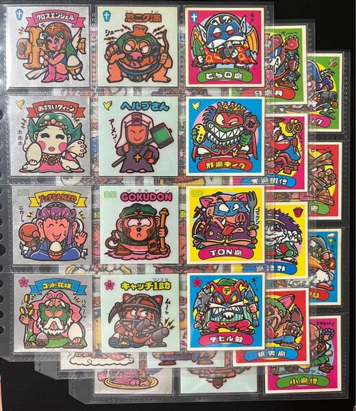 ビックリマン チョコ版 第6弾 すくみコンプ クロスエンジェル ピーター神子 他