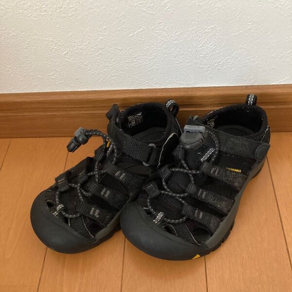 KEEN キッズ サンダル 18cm ブラック