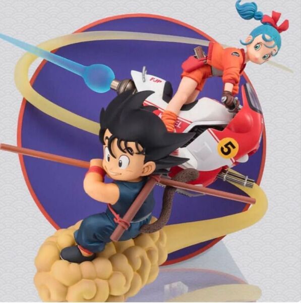 新品未開封 フィギュアーツZEROドラゴンボール 孫悟空 & ブルマ フィギュア ②