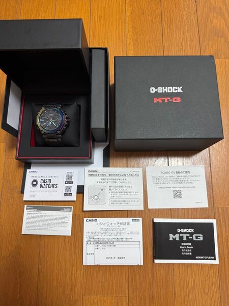 G-SHOCK MT-G MTG-B2000YR-1AJR 極美品 Gショック CASIO カシオ ジーショック 腕時計