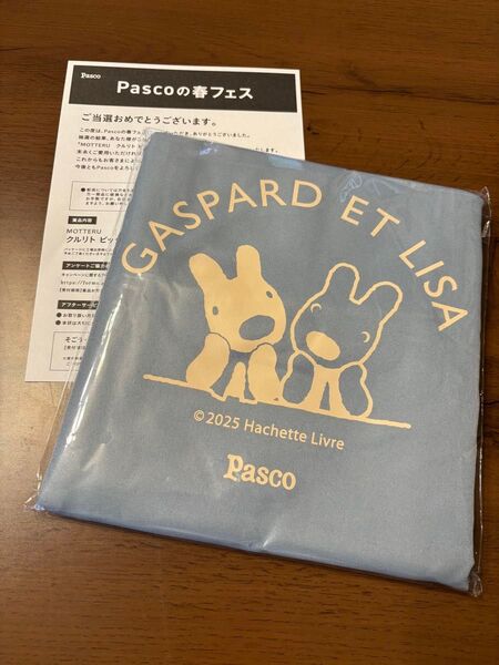 パスコ 春フェス☆ クルリト ビッグデイリーバッグ ☆ リサ&ガスパール